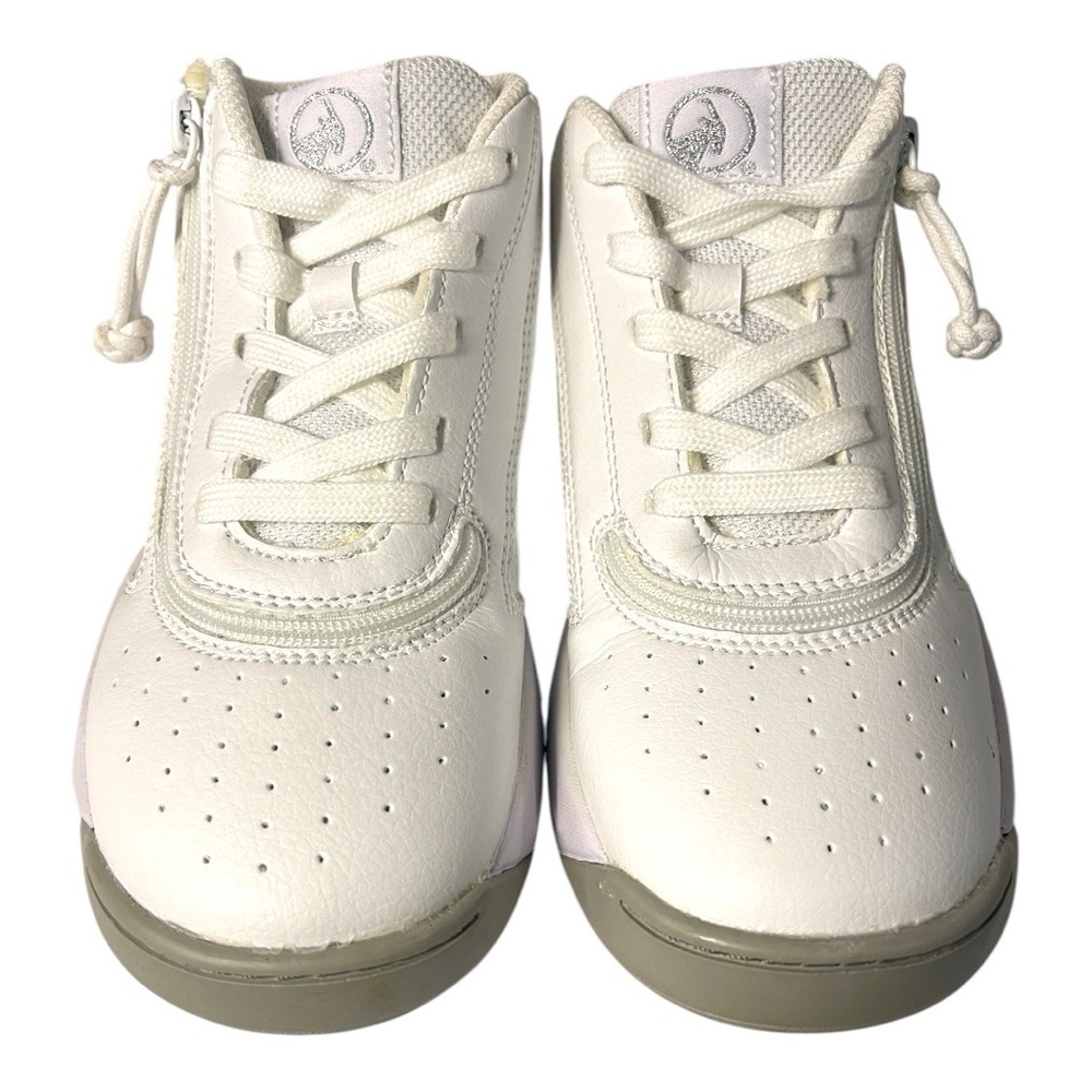 Billy Sport Hoop Adaptive Sneakers Kids Size 1 White NIB